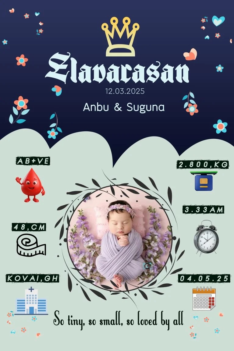 Newborn Baby Frame 15 - Image 2
