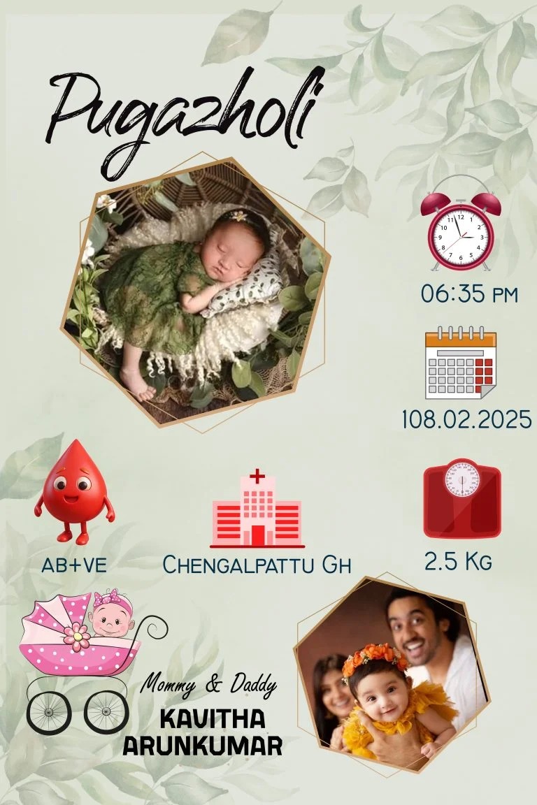 Newborn Baby Frame 9 - Image 2