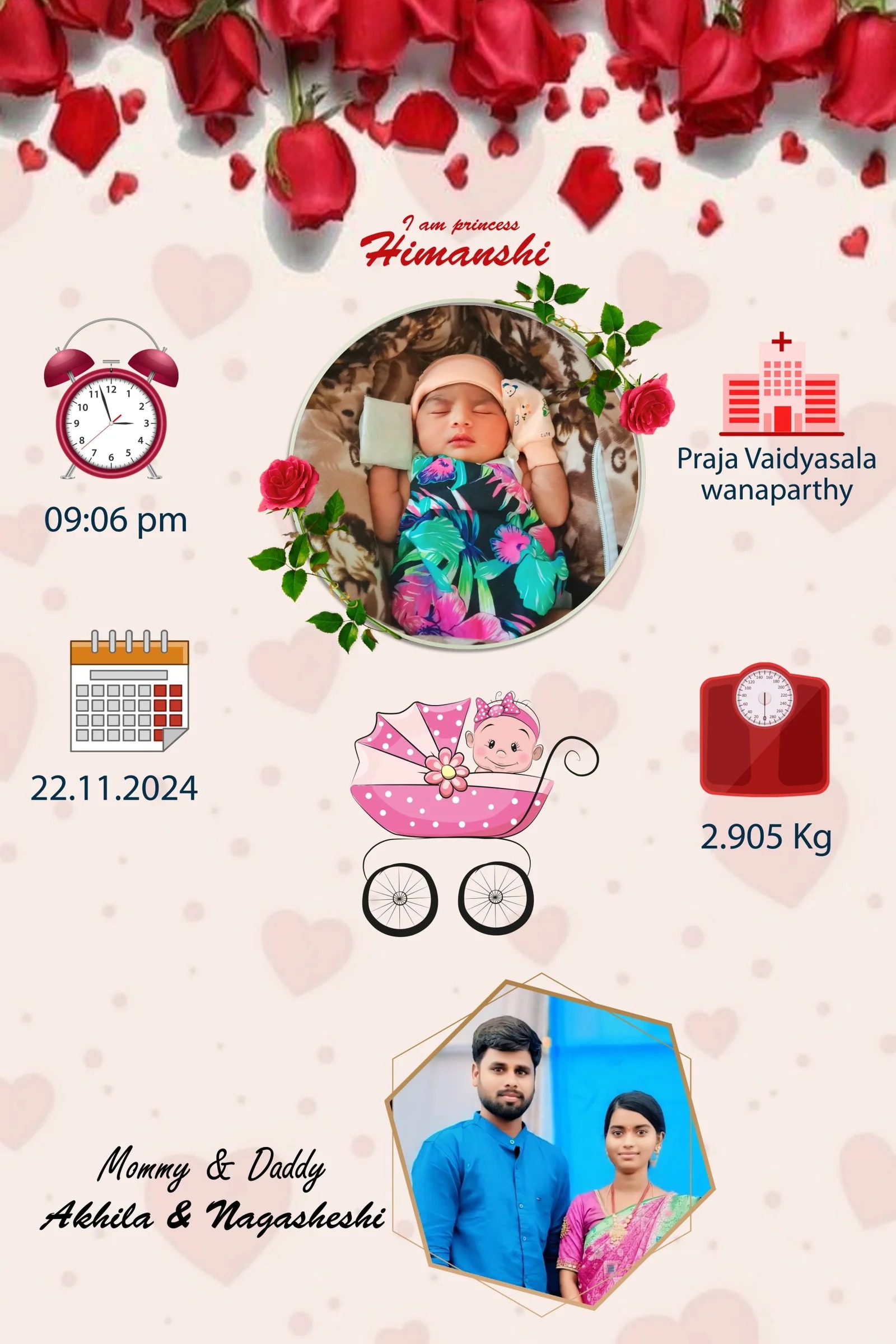 Newborn Baby Frame 4 - Image 2