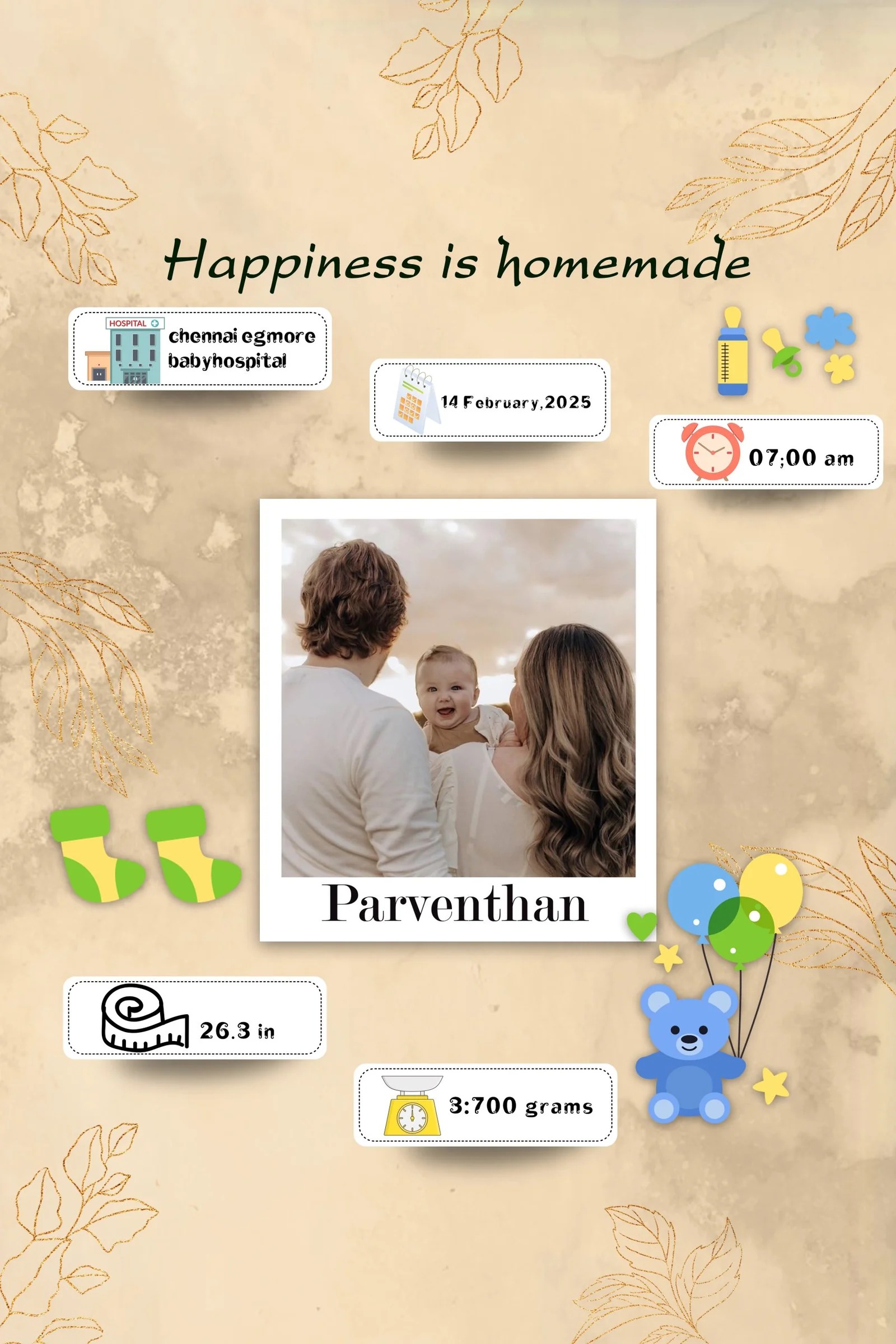 Newborn Baby Frame 2 - Image 2
